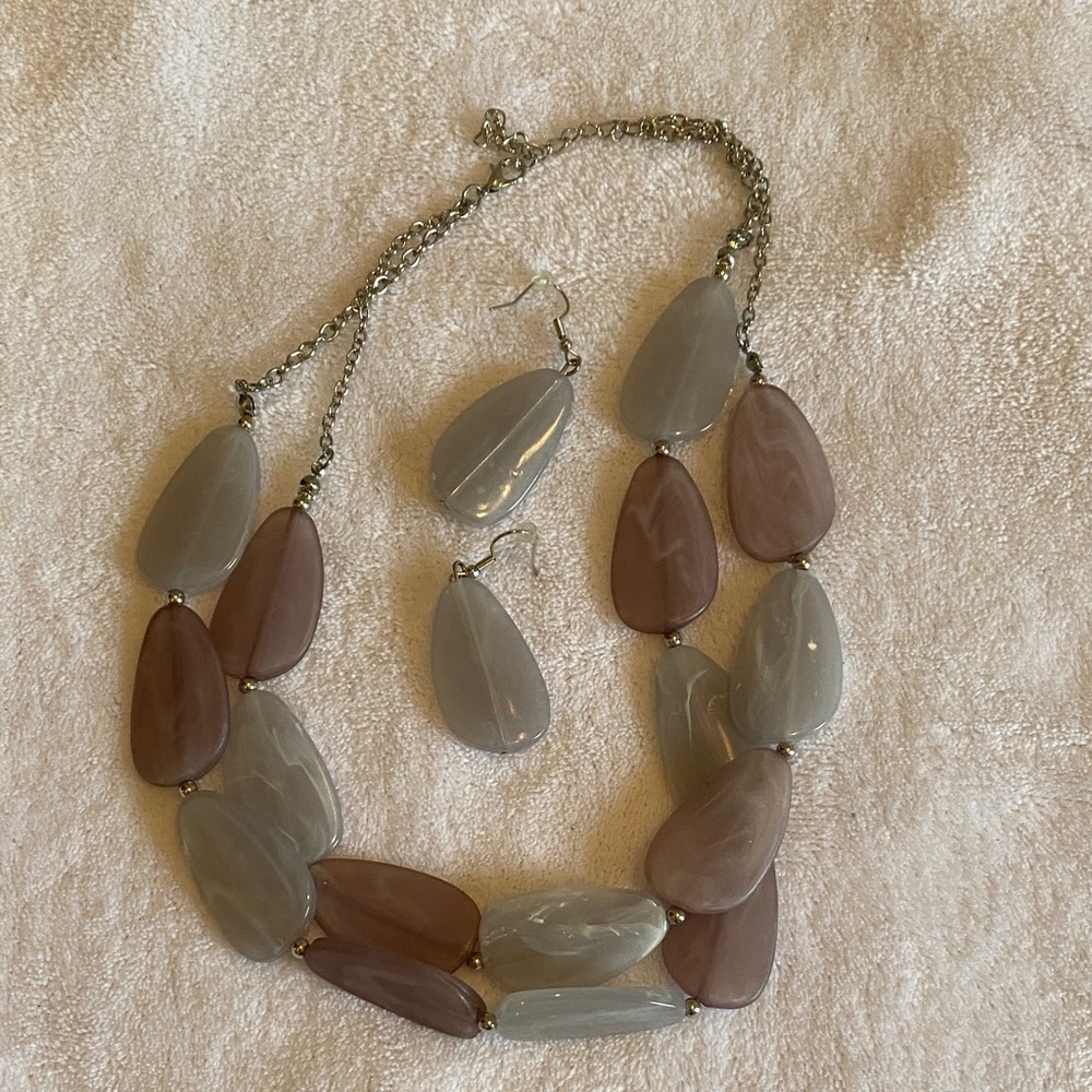 3 Sets- Necklace & Earring Set